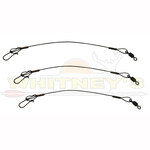 Eagle Claw Eagle Claw Heavy Duty Wire leader 6” 20lb Qty 3