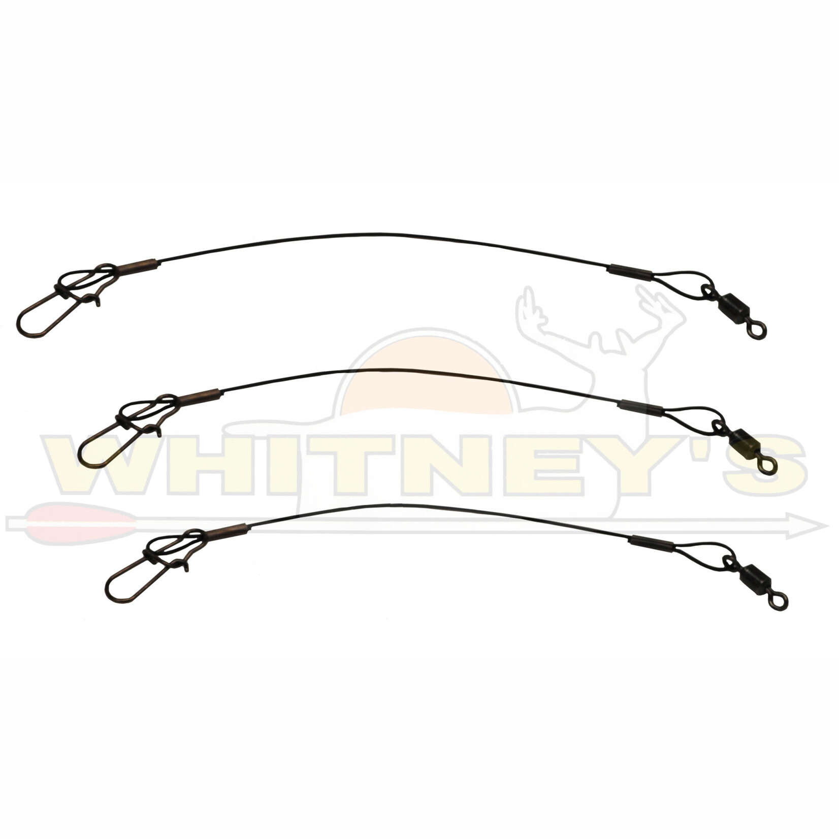 Eagle Claw Eagle Claw Heavy Duty Wire leader 6” 20lb Qty 3
