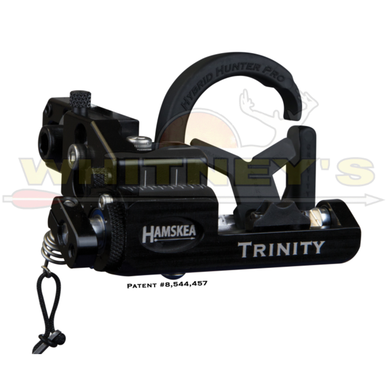 Hamskea Archery Solutions Hamskea Trinity Hunter Micro-Tune Rest, Black