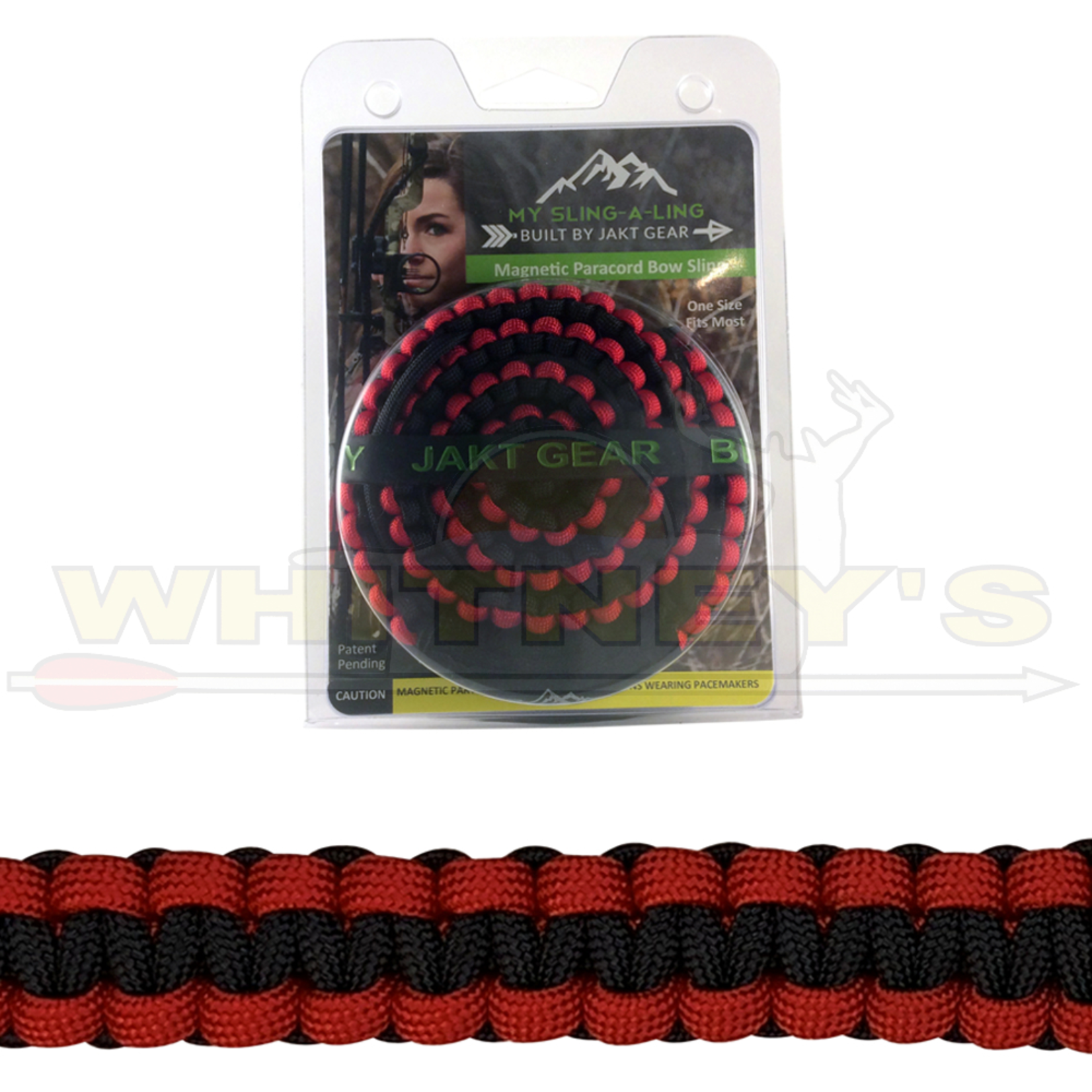 Jakt Gear Jakt Gear My Sling-A-Ling Magnetic Paracord Bow Sling-