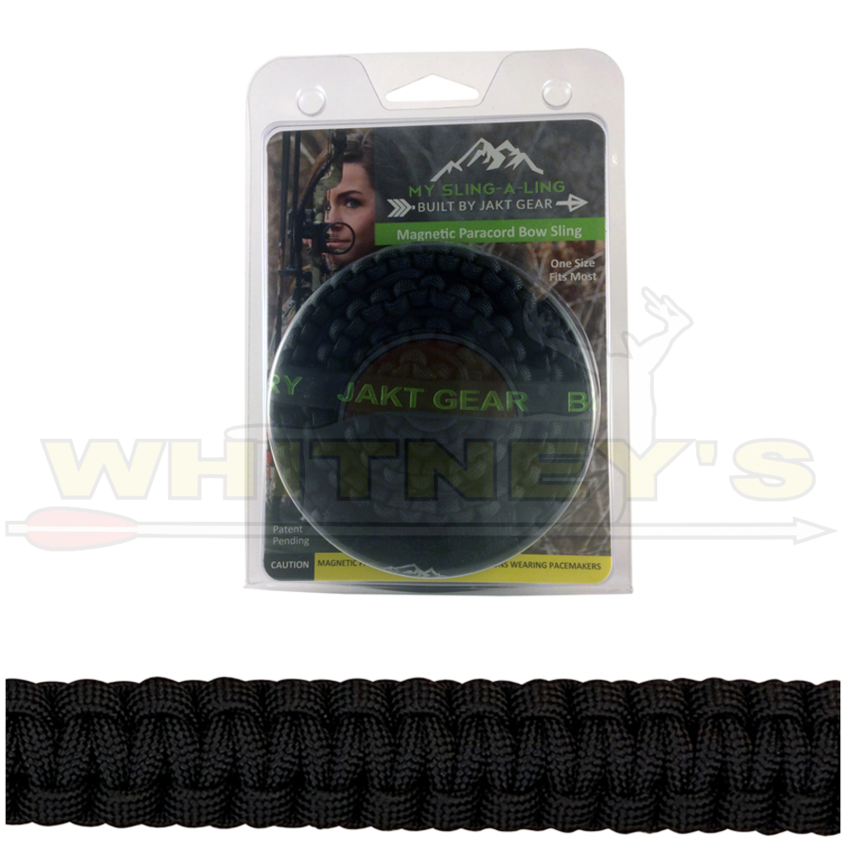Jakt Gear Jakt Gear My Sling-A-Ling Magnetic Paracord Bow Sling-