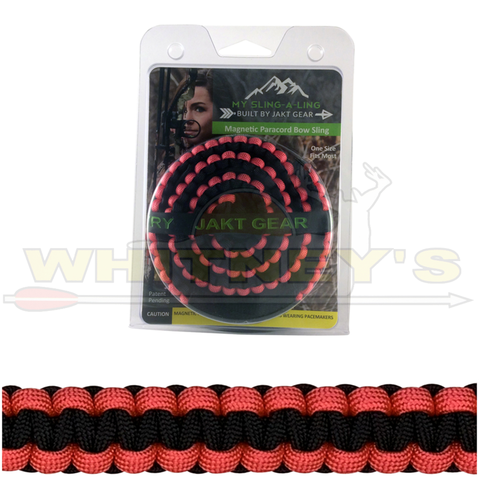 Jakt Gear Jakt Gear My Sling-A-Ling Magnetic Paracord Bow Sling-