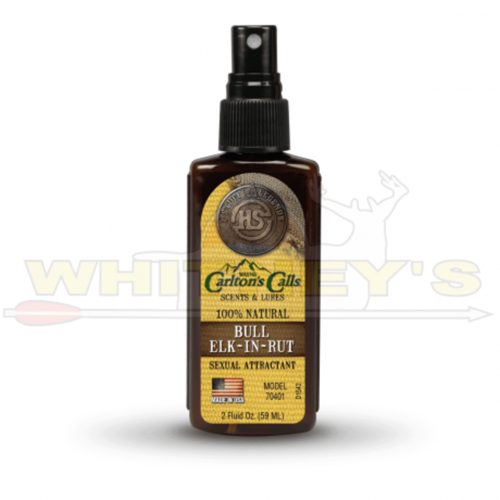 HS/Hunters Specialties Hunters Specialties Carlton's Bull Elk-in-Rut Urine HS-WCC-70401