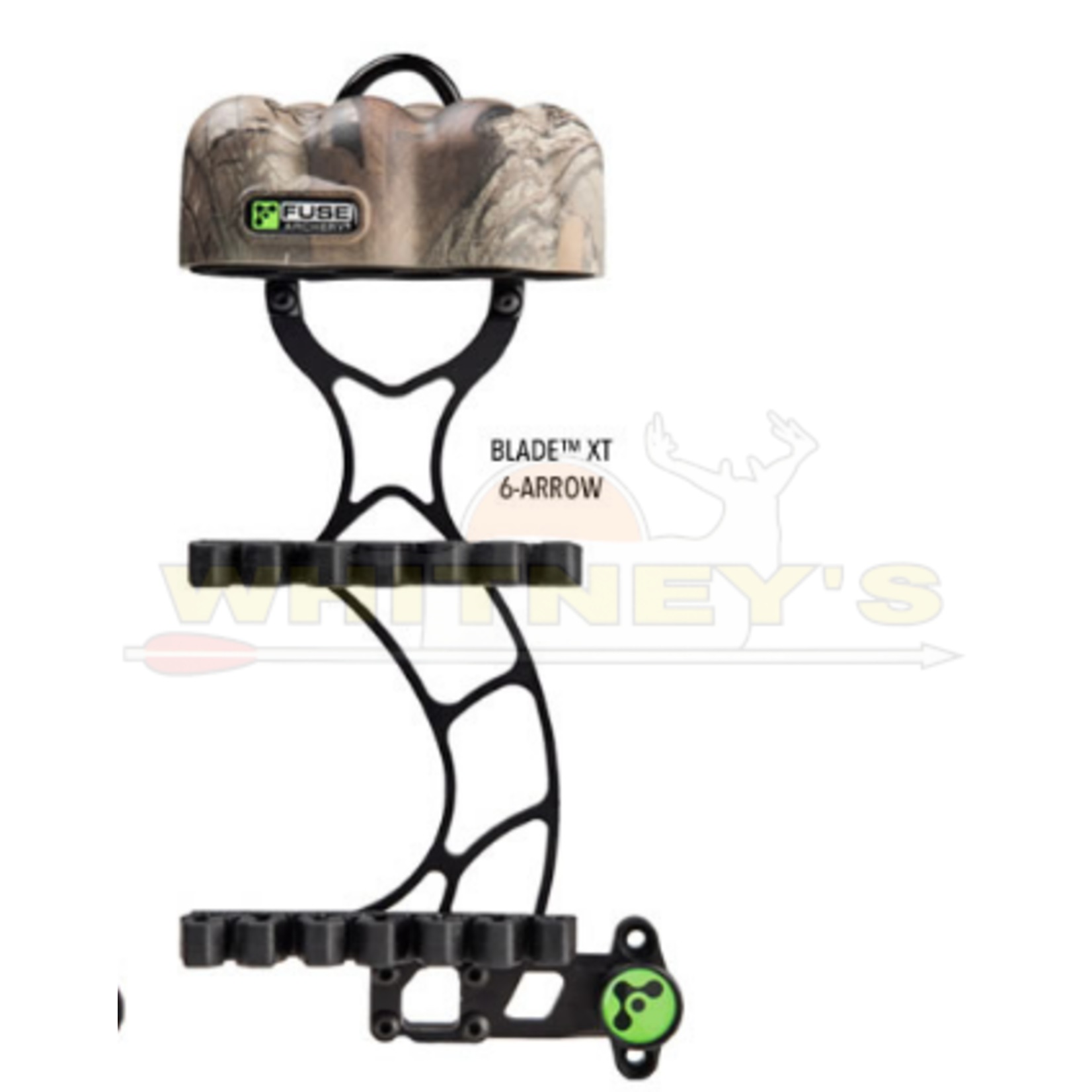 Fuse Hoyt/Fuse Blade Quiver 6 Arrow Realtree Xtra