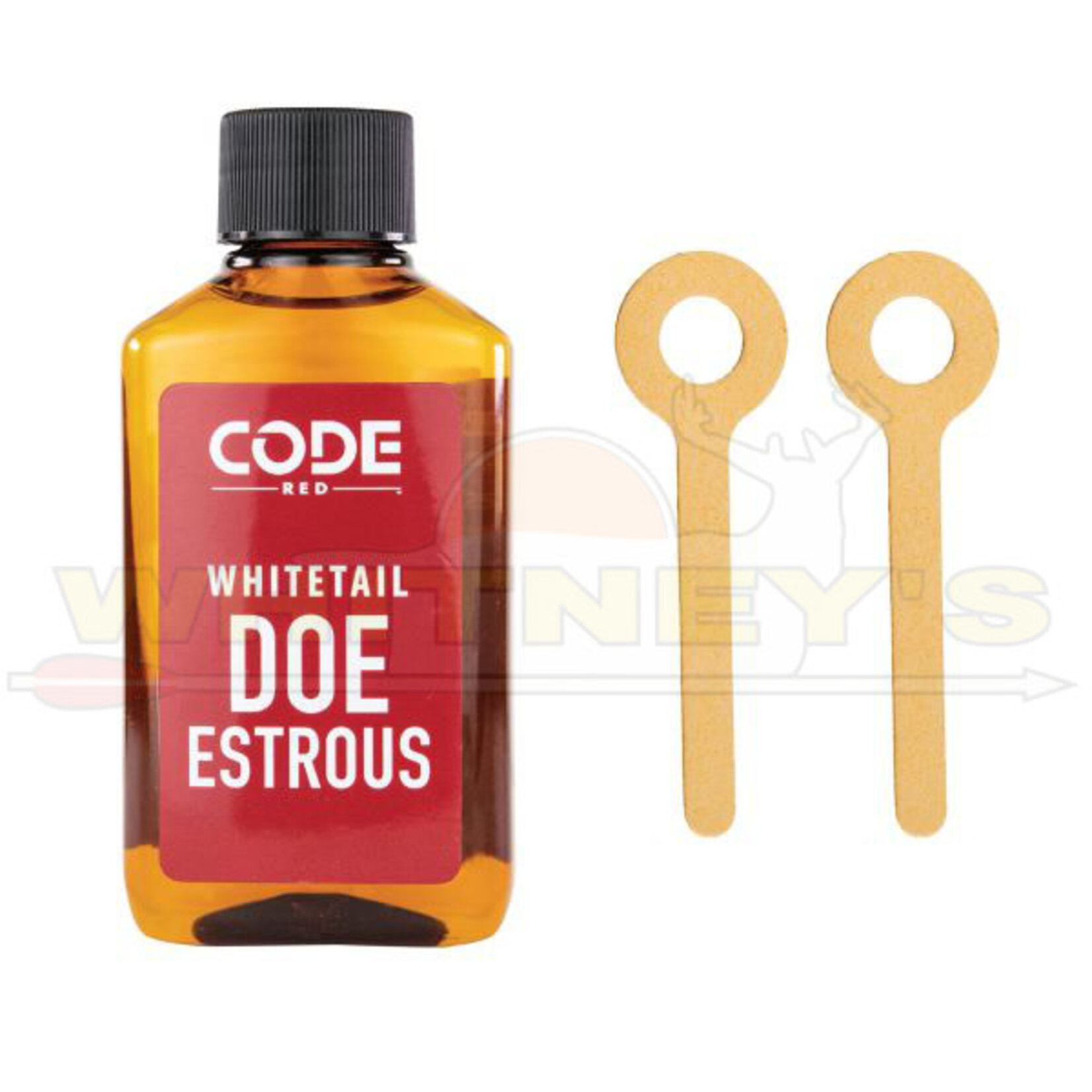 Code Blue, LLC Code Red Scents Whitetail Doe Estrous w/ 2 Expandable Wick, 4oz.- OA1344