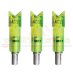 Burt Coyote Co., Inc. Burt Coyote Lumenok Easton/Beman Carbon crescent Bolt End Green - 3 Pack