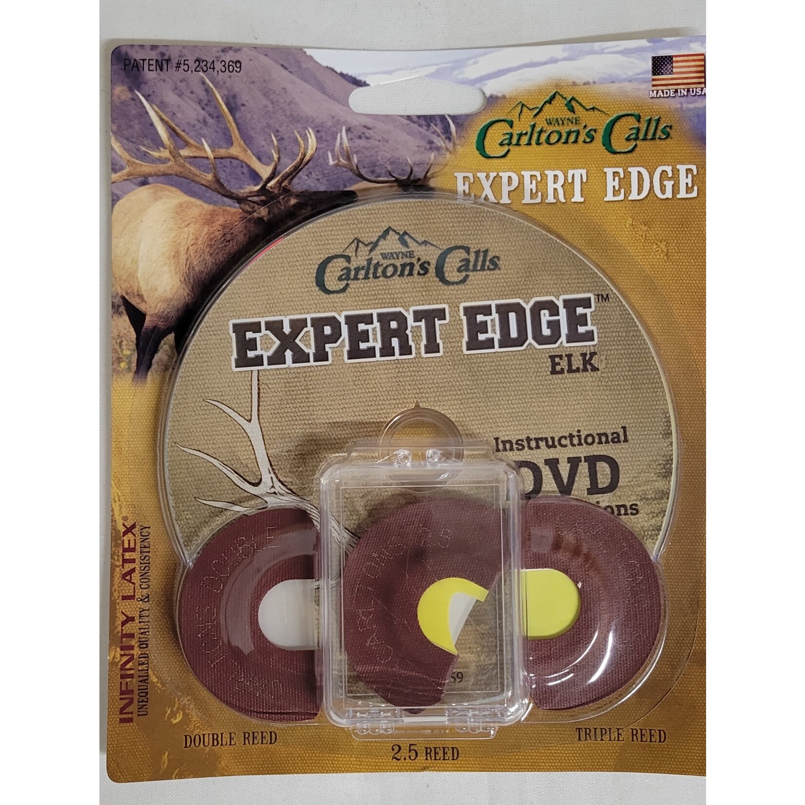 HS/Hunters Specialties Hunters Specialties Wayne Carlton's Expert Edge Diaphragm Elk Call