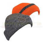 Triple S Sports Quietwear Reversible Knit Fat Cap, Camo/Orange