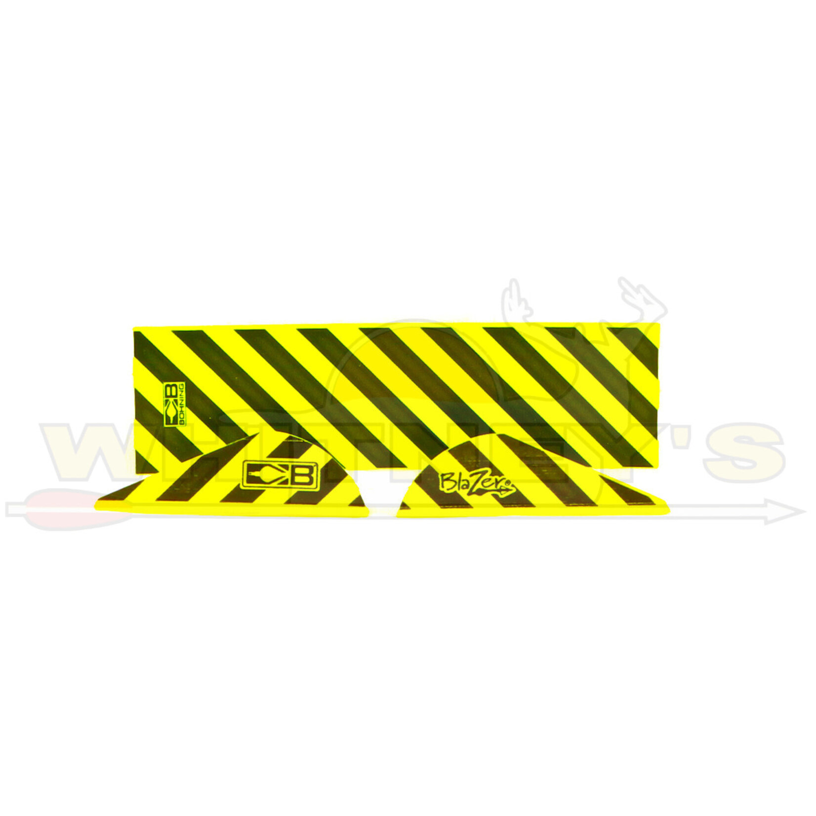 Bohning Company, LTD Bohning Blazer Vanes/Wrap Combo Caution Tape- 101042CT