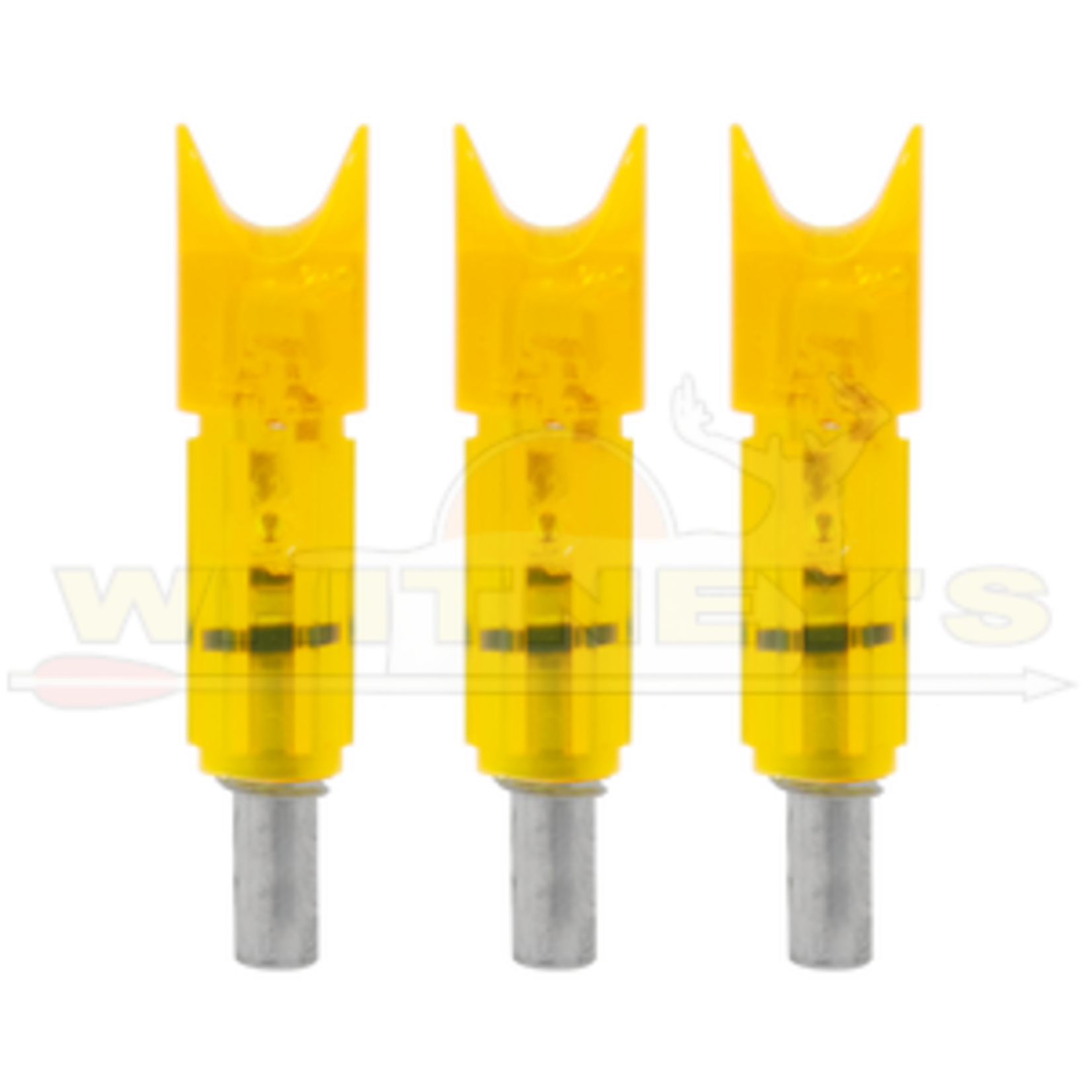 Burt Coyote Co., Inc. Burt Coyote Lumenok Easton/Beman Carbon - Crescent Bolt End - Red - 3 Pack