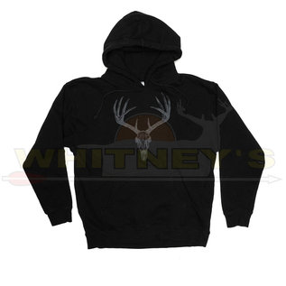 Bowtech Apparel Bowtech Deer Skull Hoodie, Black