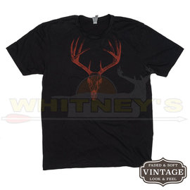 Bowtech Apparel Bowtech Deer Skull Tee Shirt - Black,