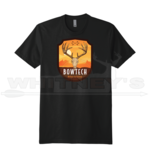 Bowtech Apparel Bowtech Southwest Skull Shield Tee Shirt - Black,