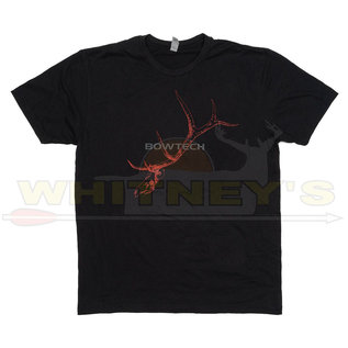 Bowtech Apparel Bowtech Elk Antler Tee Shirt, Black