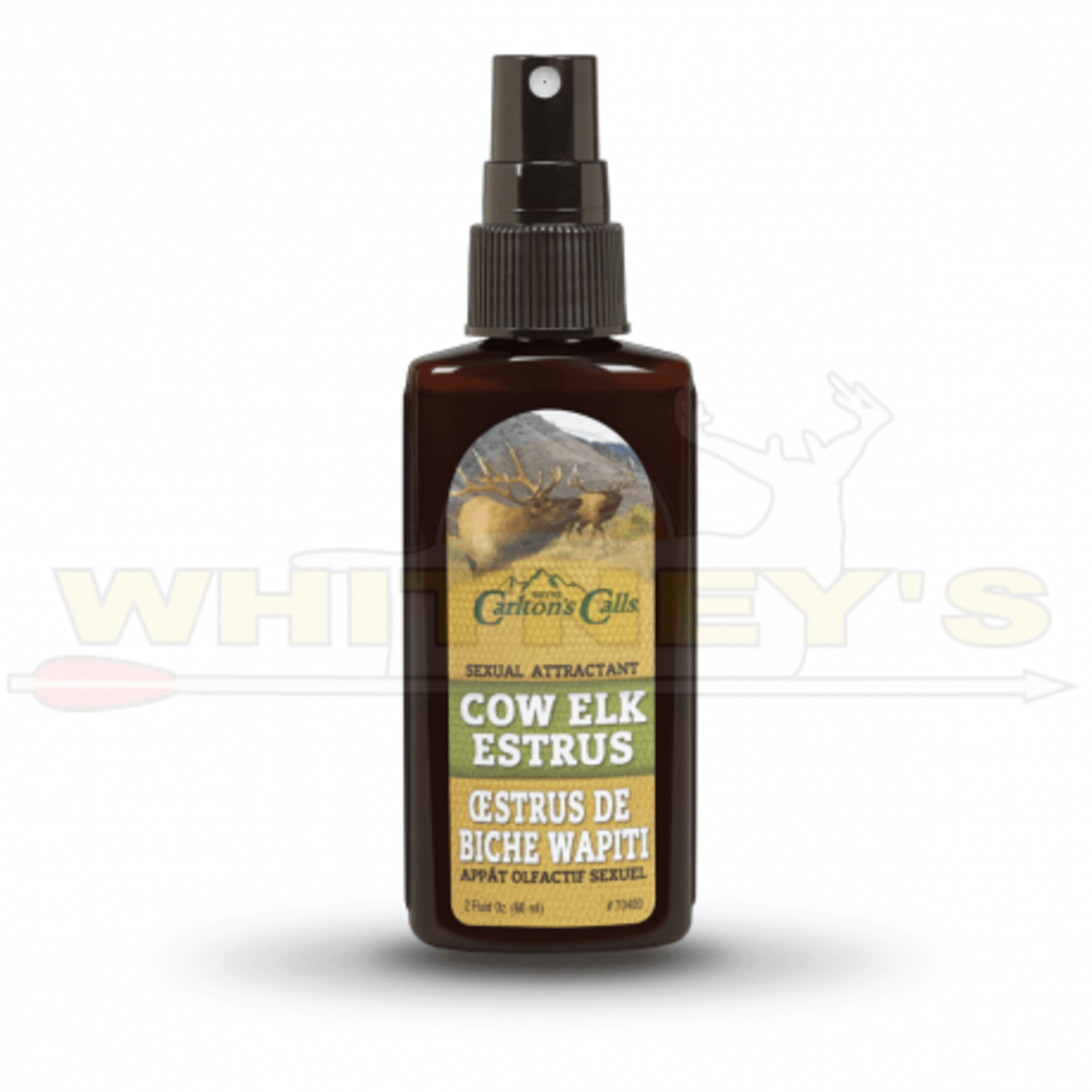 HS/Hunters Specialties Hunter Specialties - Wayne Carlton's Cow Elk Estrus Urine - 2oz. - HS-WCC-70400