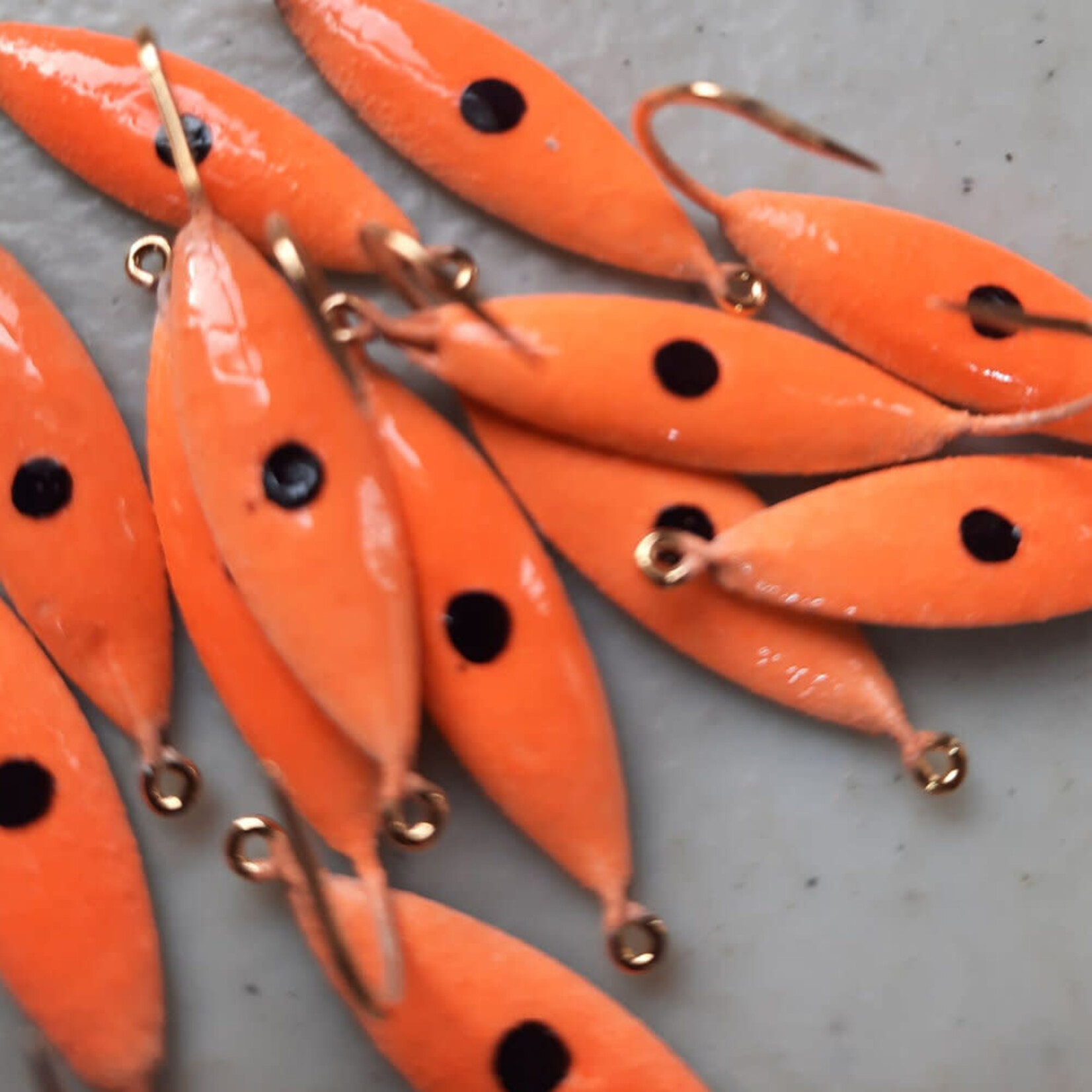 Triple S Sports Caty Ice Jigs Nitro Glow Lightening Series #6 - 2pk.