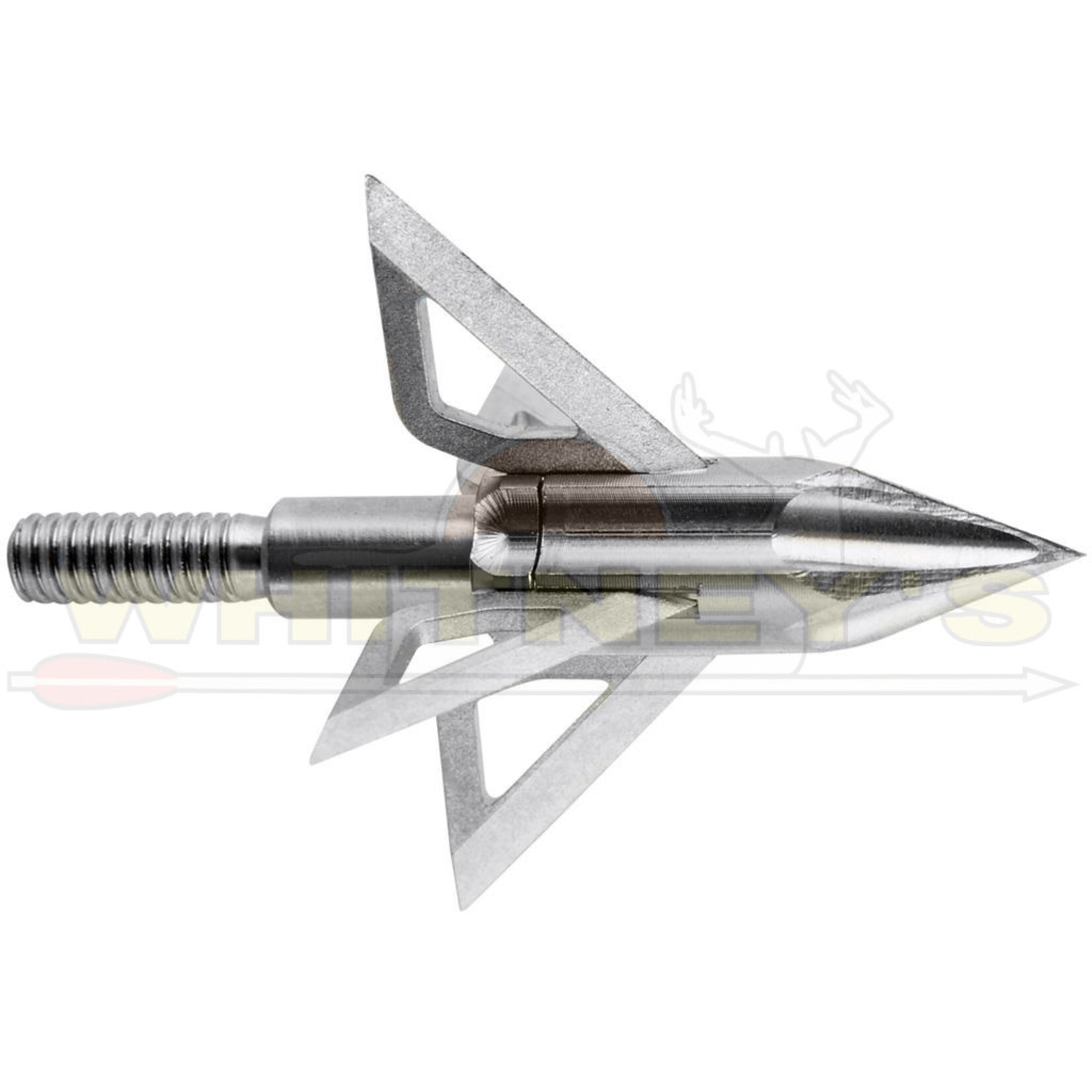 Trophy Taker Trophy Taker Quad Steel Broadheads - 125gr. - 4 Blade - 3pk - T7201