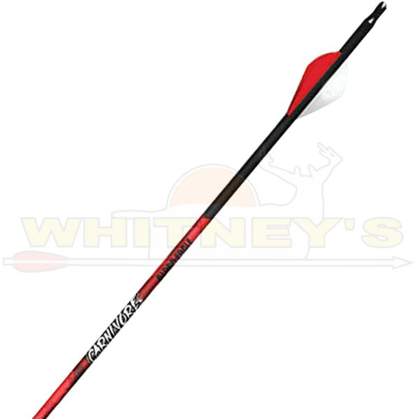 Black Eagle Black Eagle Carnivore Fletched Arrowss- .003"- 6PK- 350