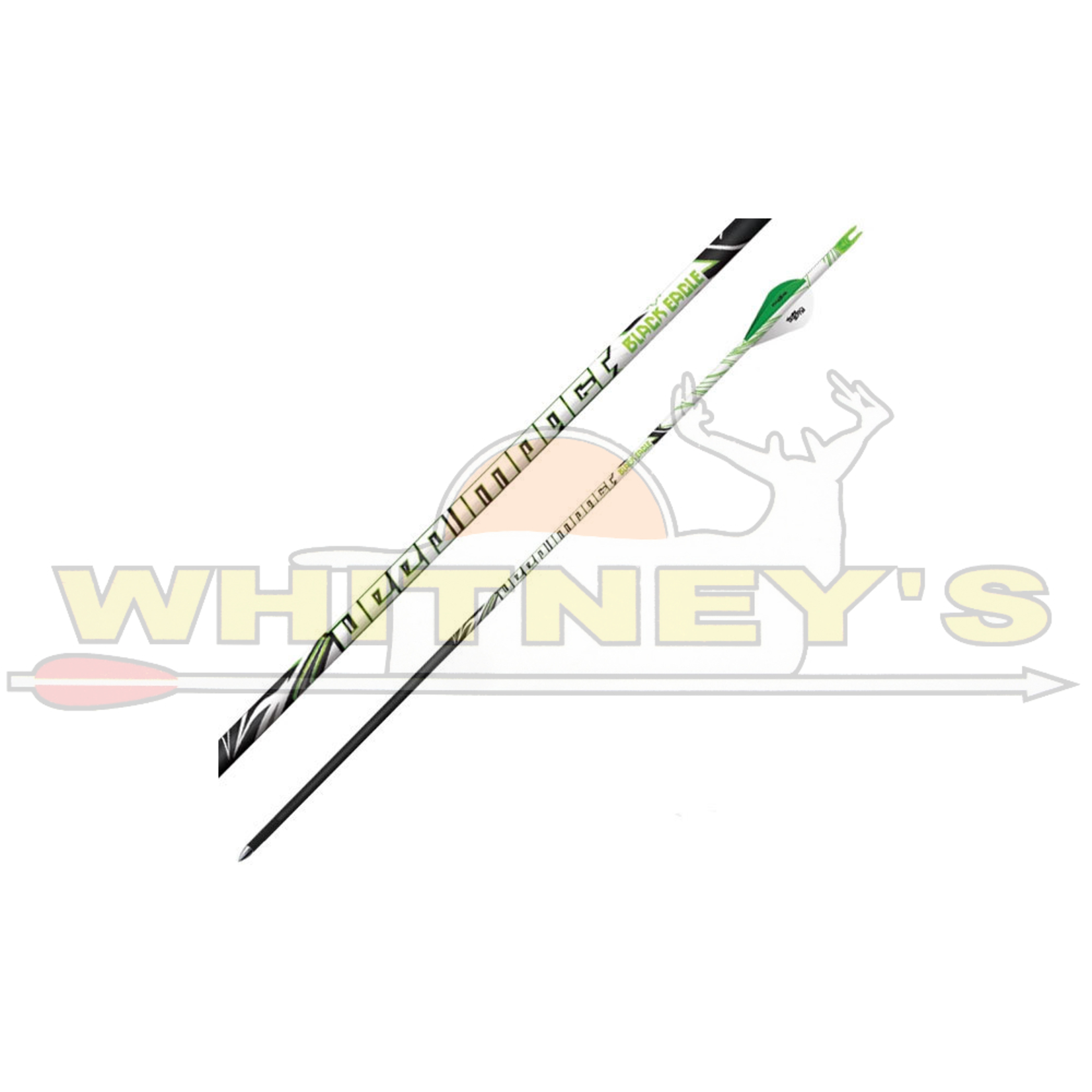 Black Eagle Black Eagle Deep Impact Crested Fletched Arrows -400/ .003”-6PK