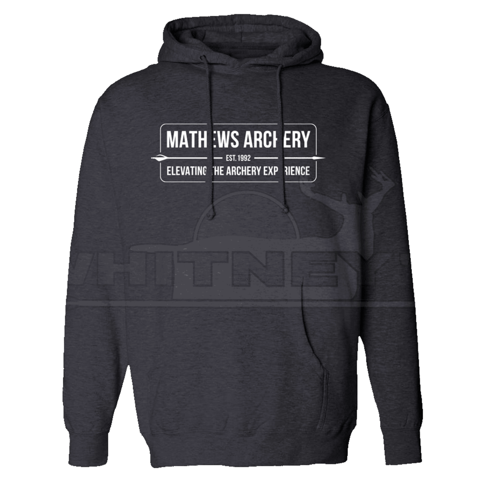 Mathews Trademark Hoodie Charcoal Whitney s Hunting Supply