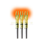 Burt Coyote Co., Inc. Burt Coyote Lumenok Lighted ST Epic H Nock - Red - 3 Pack