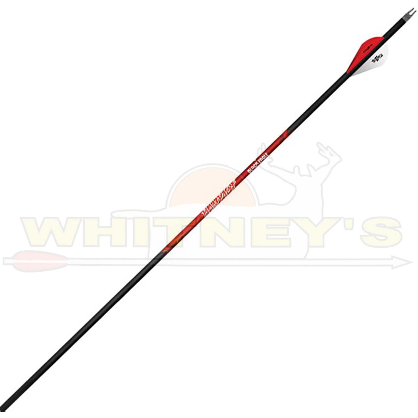 Black Eagle Black Eagle Rampage Fletched Arrows, 6pk , .001 -