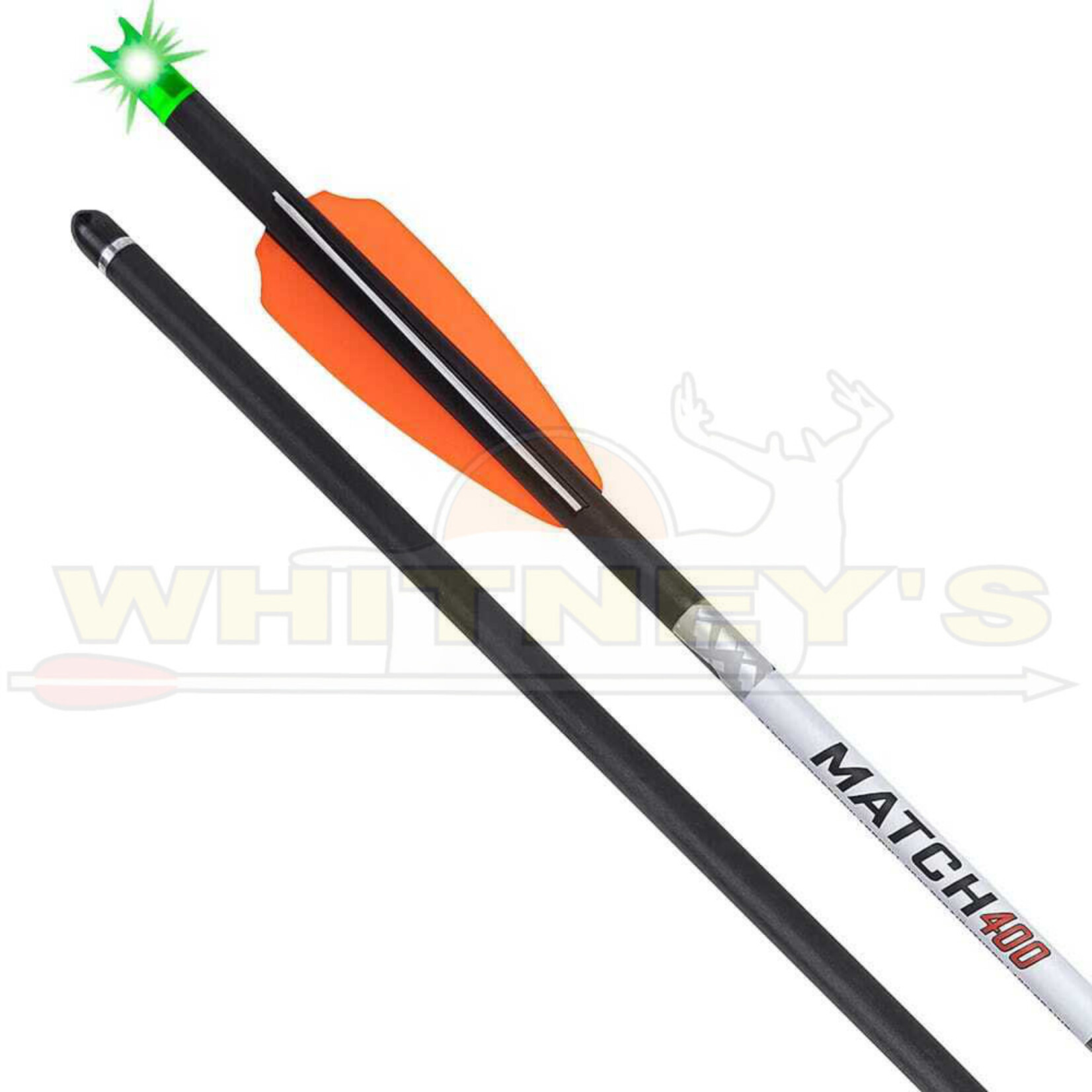 Wicked Ridge Wicked Ridge 20" Match 400 Alpha-Blaze Lighted Carbon Arrows, .004- 6PK