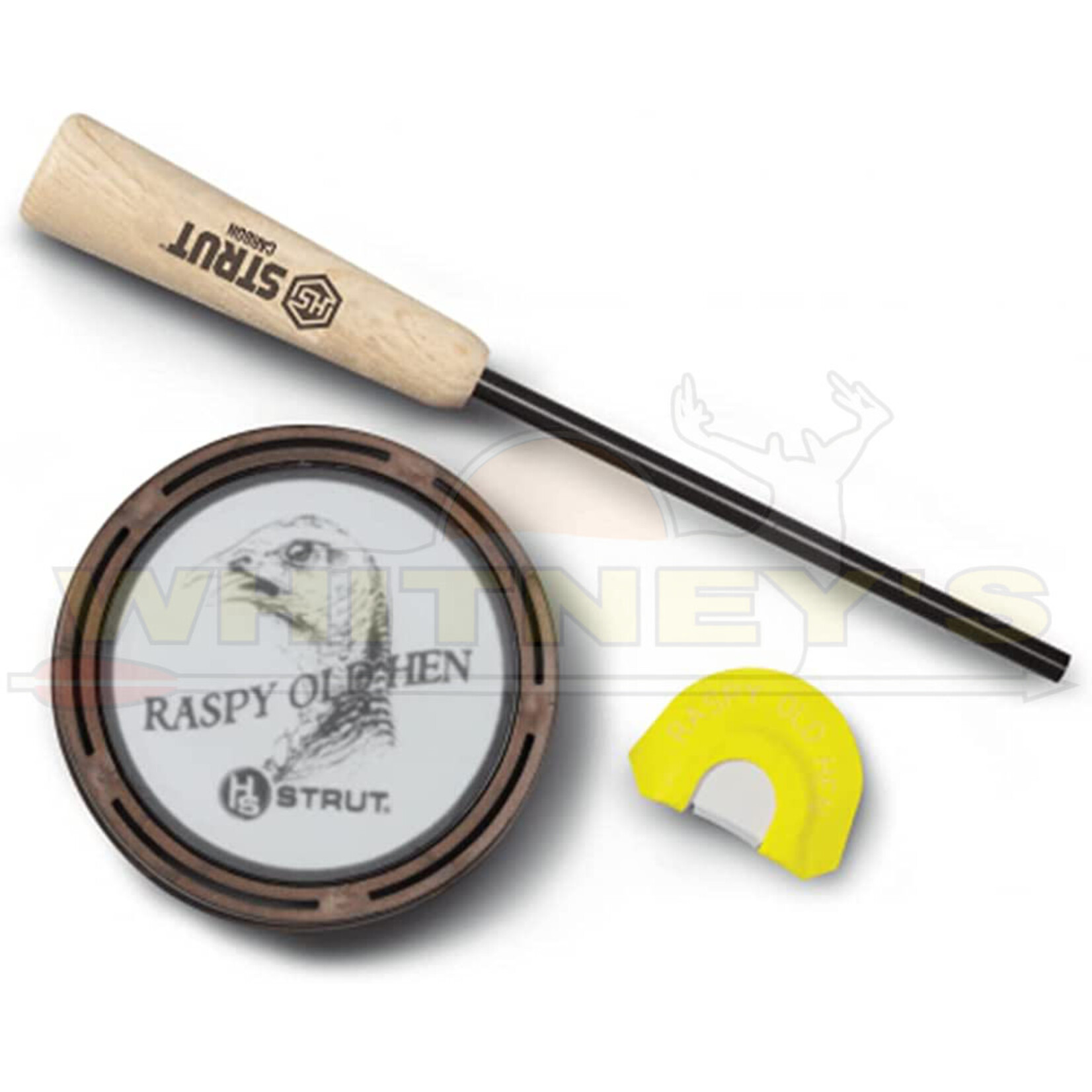 HS/Hunters Specialties Hunters Specialties/HS Strut Raspy Old Hen Glass W/ Diaphragm Call