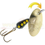 Panther Martin Panther Martin Inline Swivel 1/16 oz Gold Blade Blk/Ylw