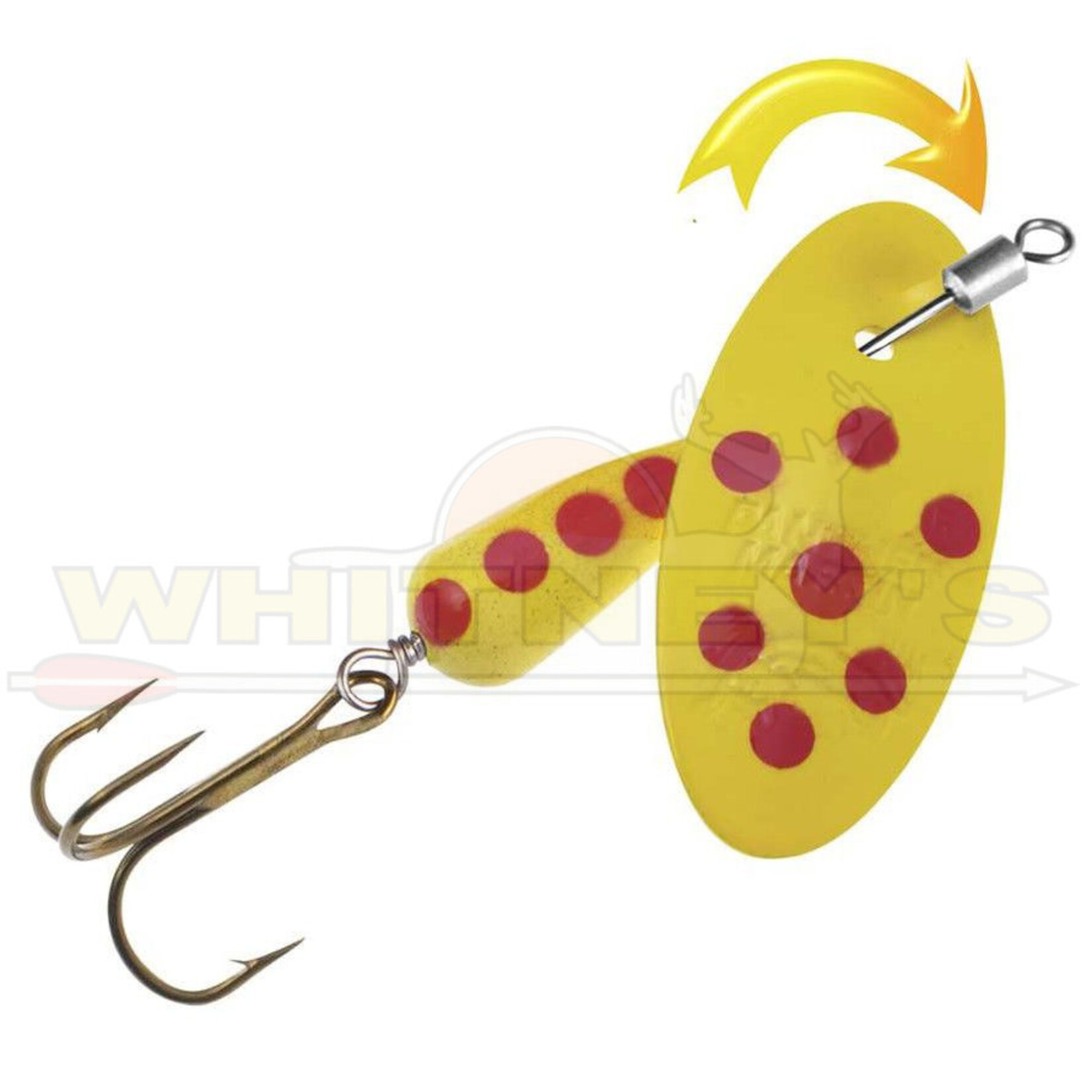 Panther Martin Panther Martin Inline Swivel 1/8oz Yellow/Red