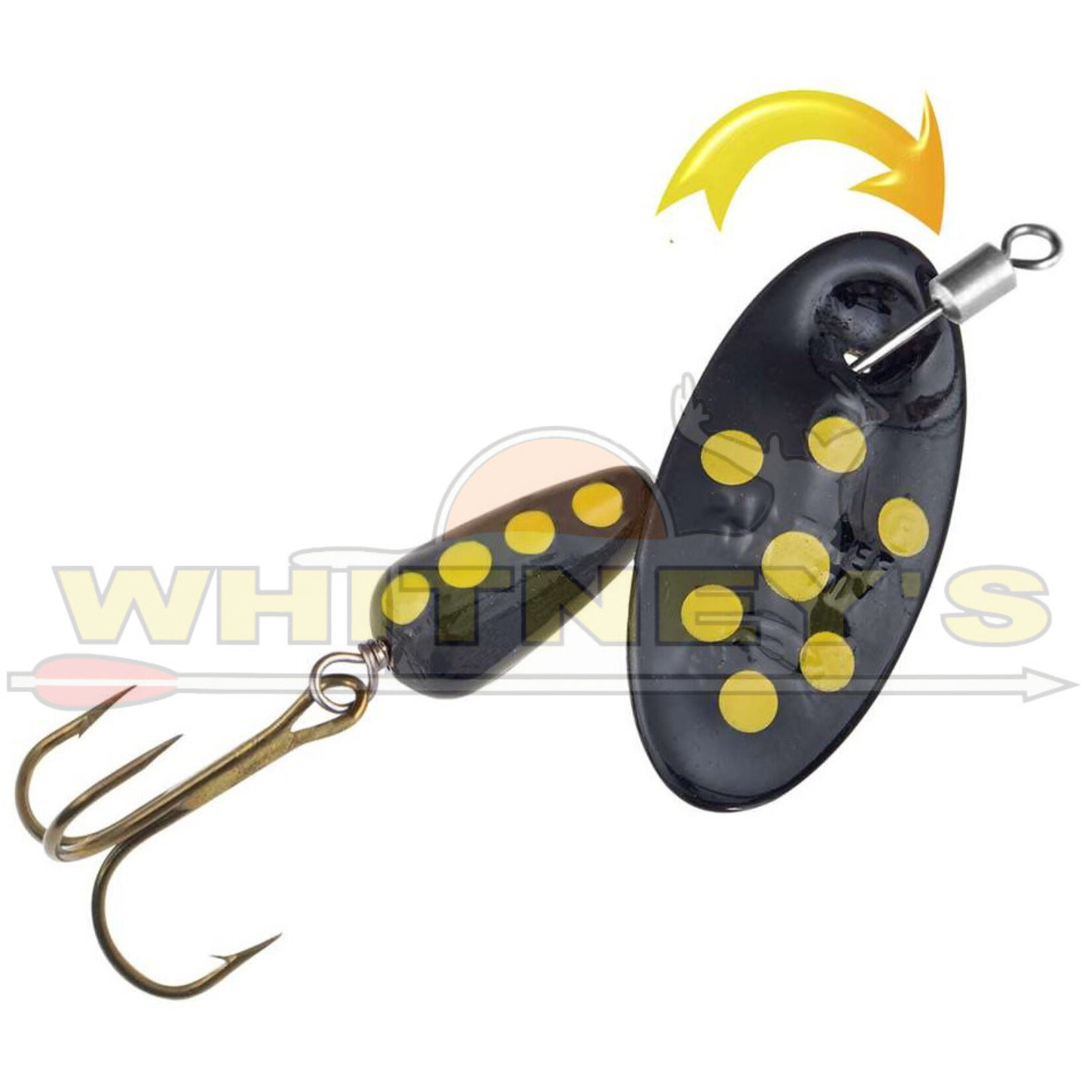 Panther Martin Panther Martin Inline Swivel 1/8 oz Black/Yellow