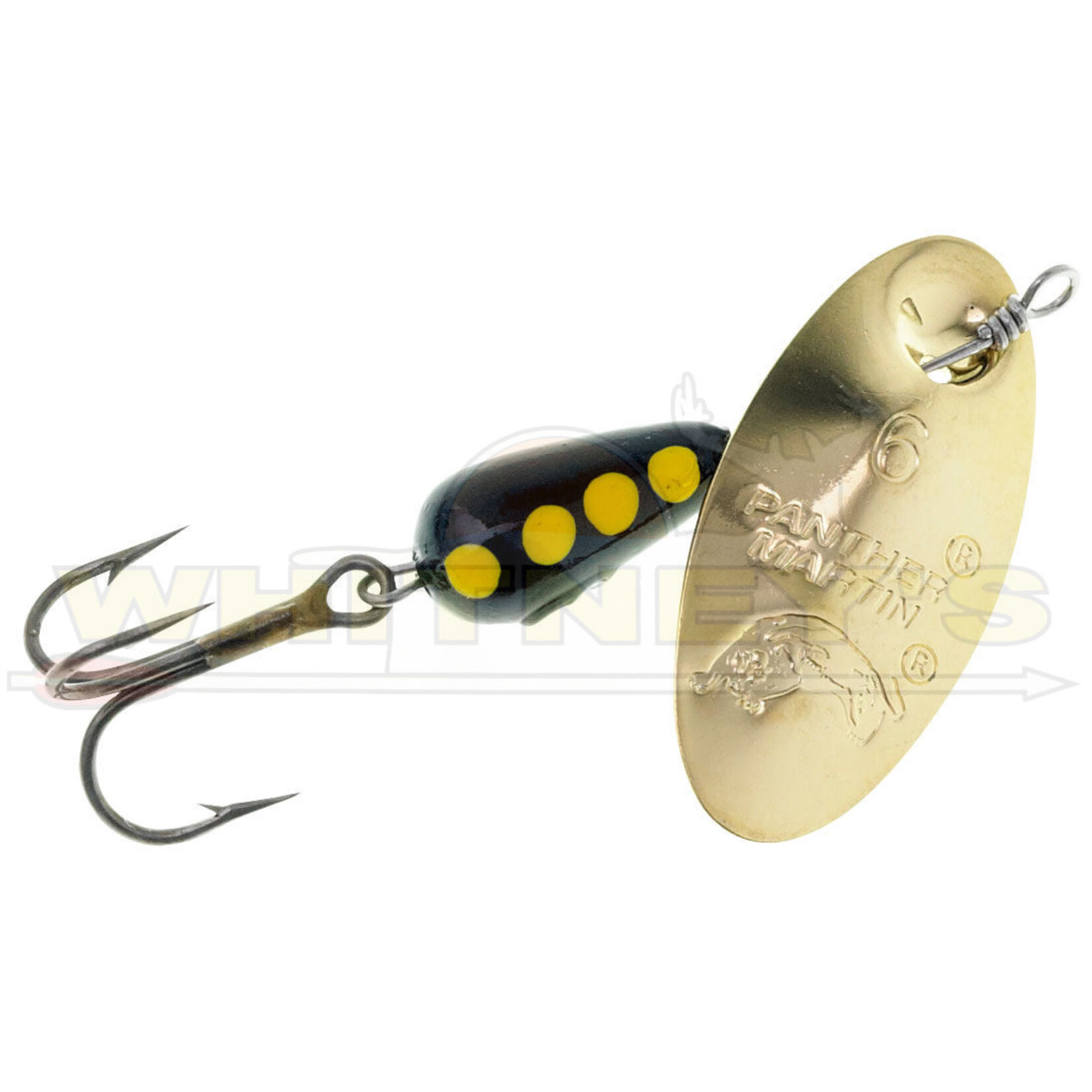 Panther Martin Panther Martin 1/32 oz Gold Blade Blk/Ylw