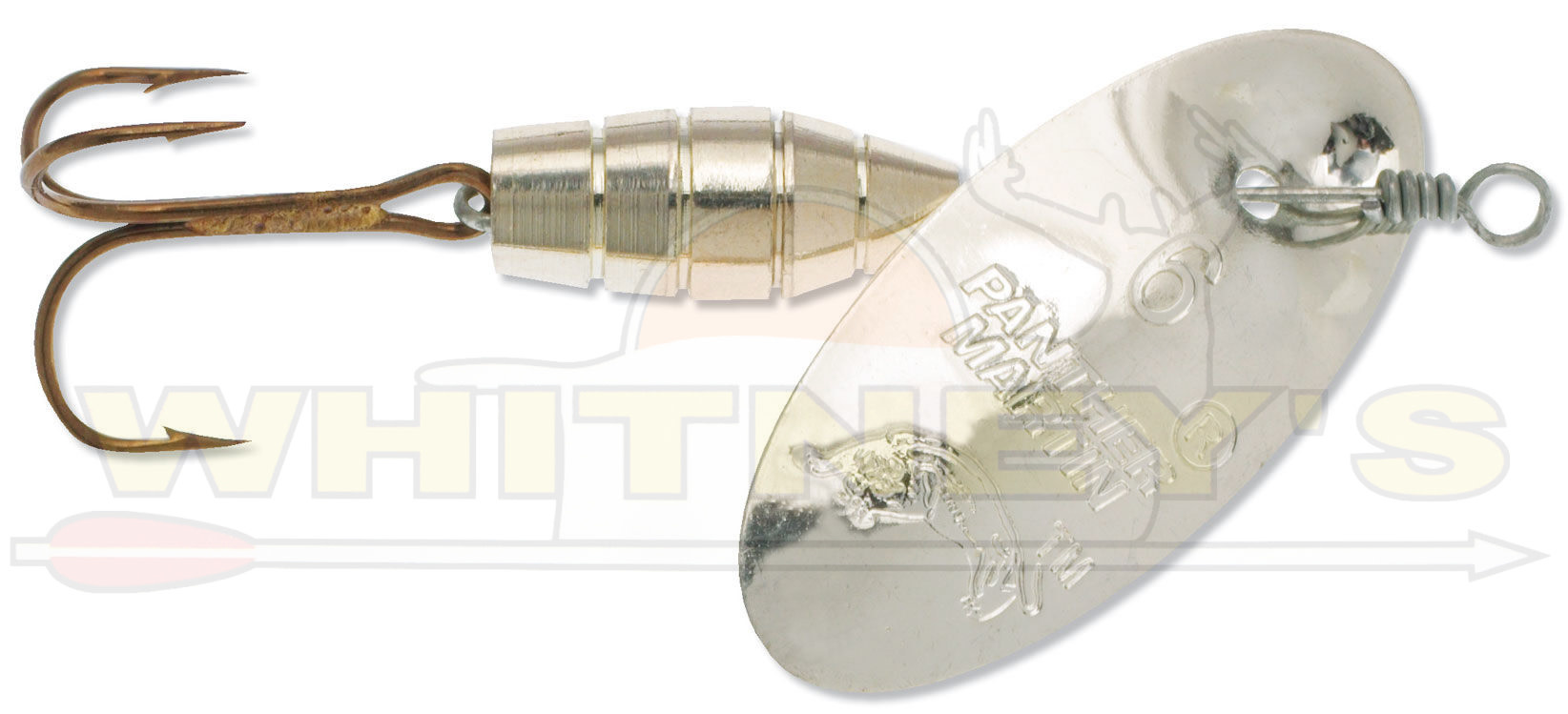 Panther Martin Lure Silver 1/16 oz. - Whitney's Hunting Supply