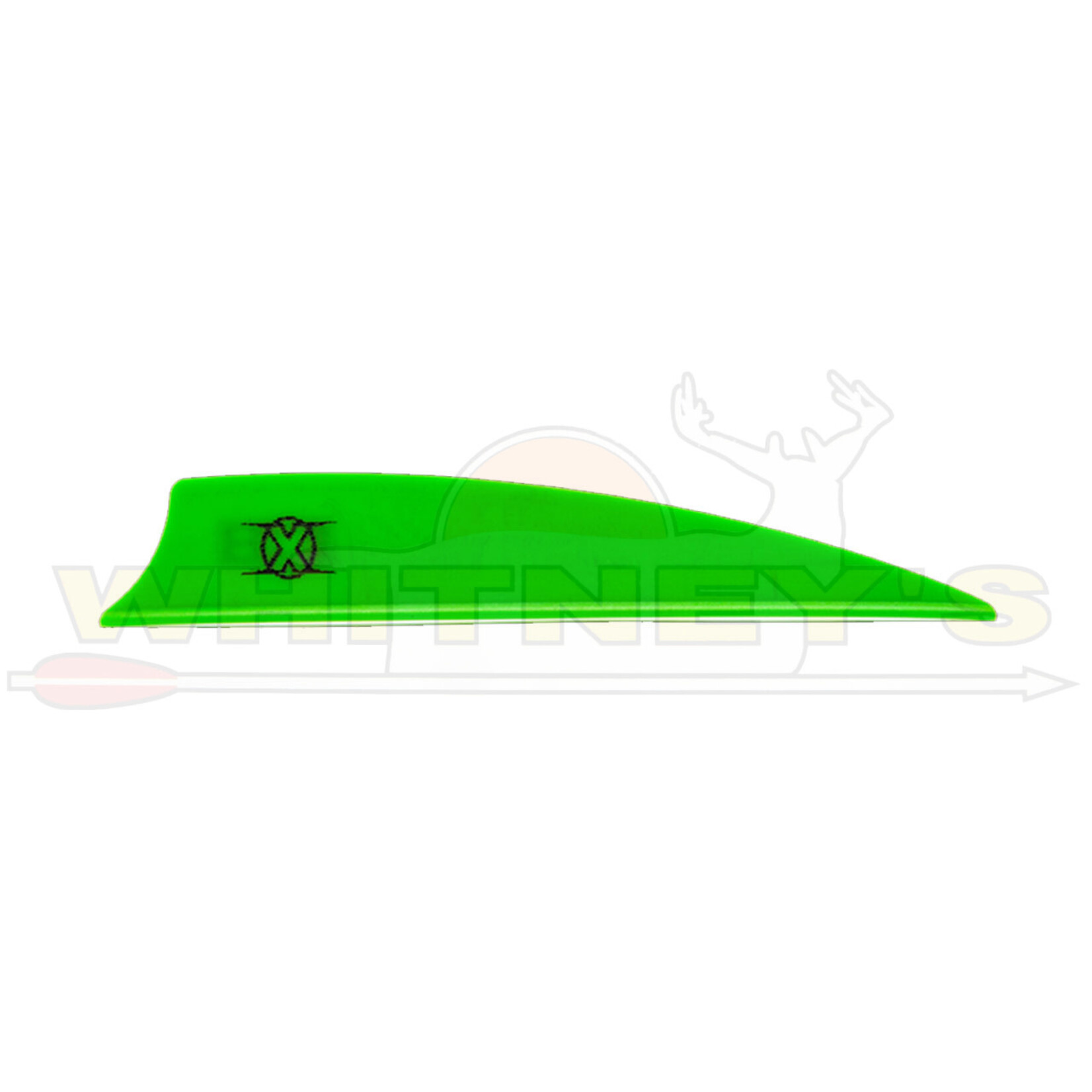 Bohning Company, LTD Bohning X Vanes 3” Shield Cut, 100PK
