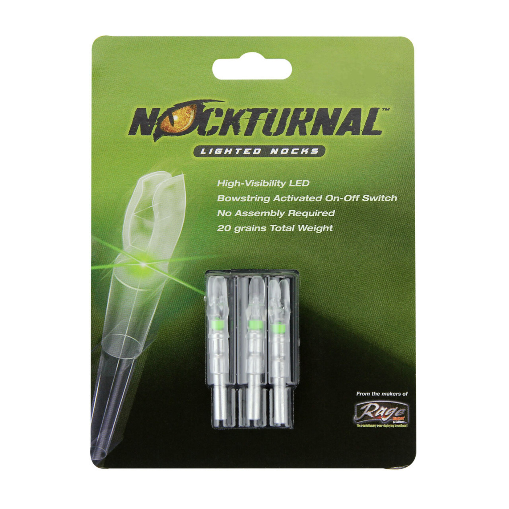 Nockturnal Nockturnal G Nocks, 3PK