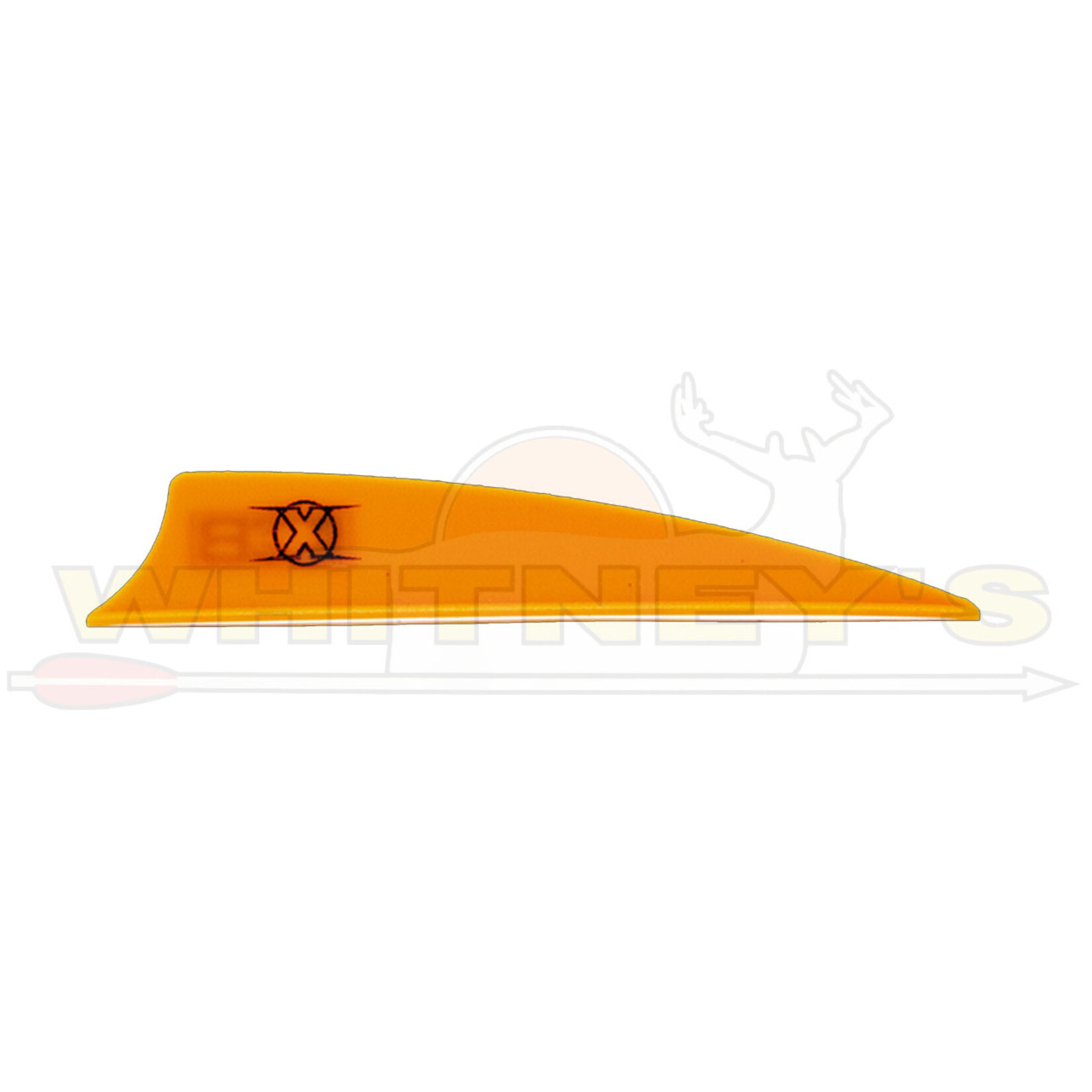 Bohning Company, LTD Bohning X Vanes 3.5” Shield Cut, 100PK