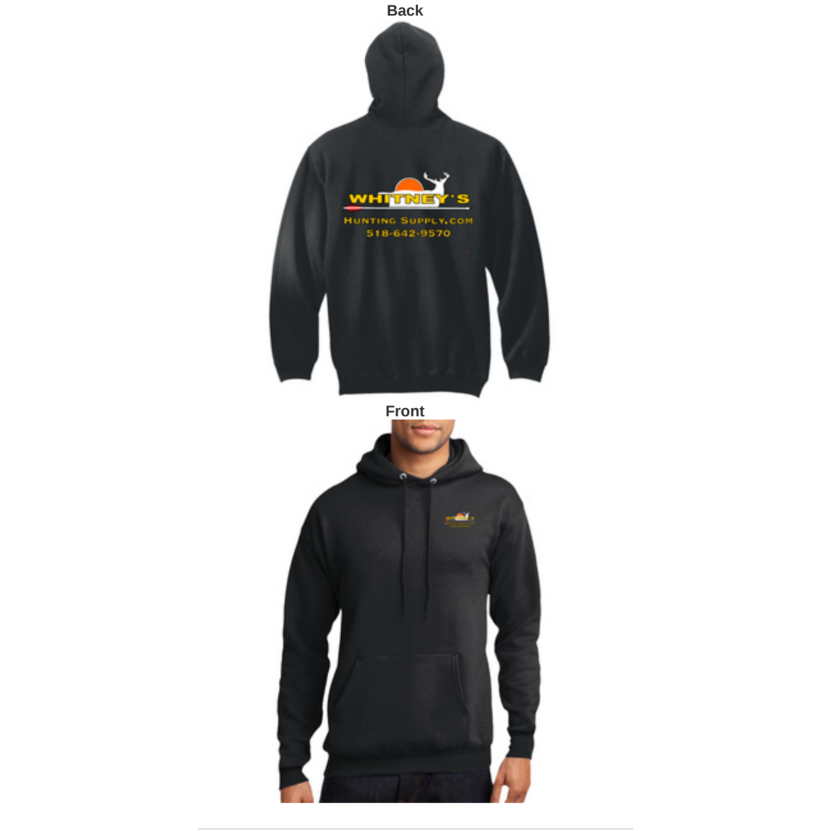 Whitney's Gear Whitney's Logo Hoodie, Unisex