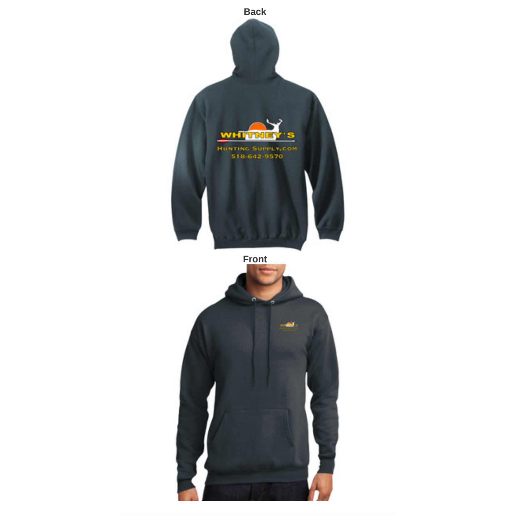 Whitney's Gear Whitney's Logo Hoodie, Unisex