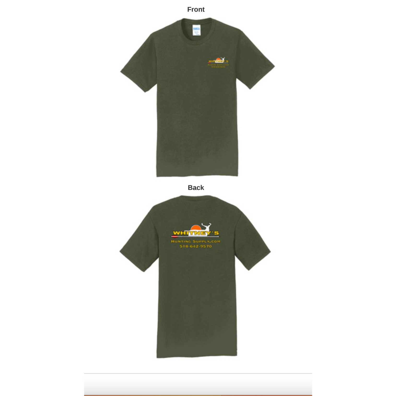 Whitney's Logo T-Shirt, Unisex