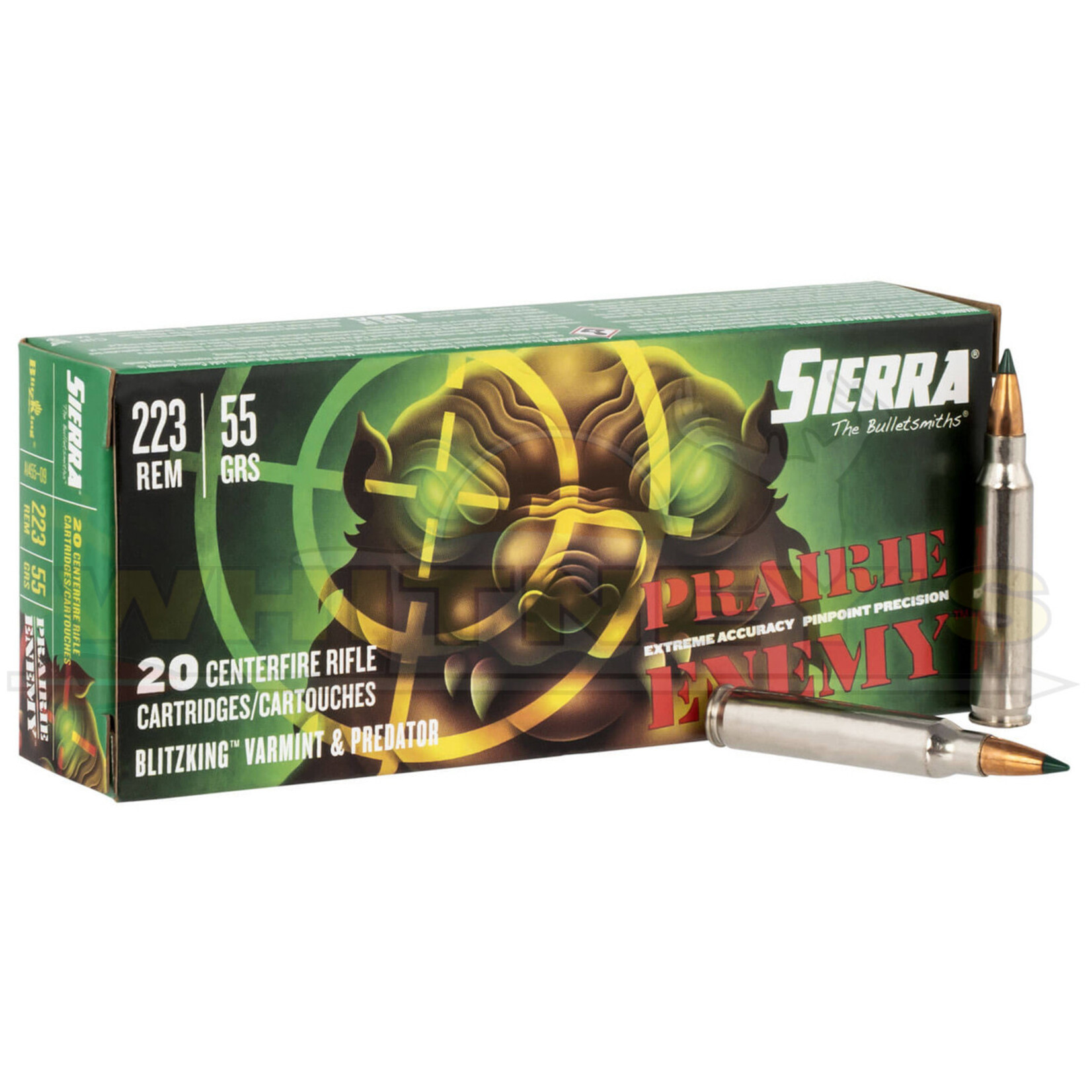 Sierra 223 Remington 55 Gr. Blitzking - 20 Round Box