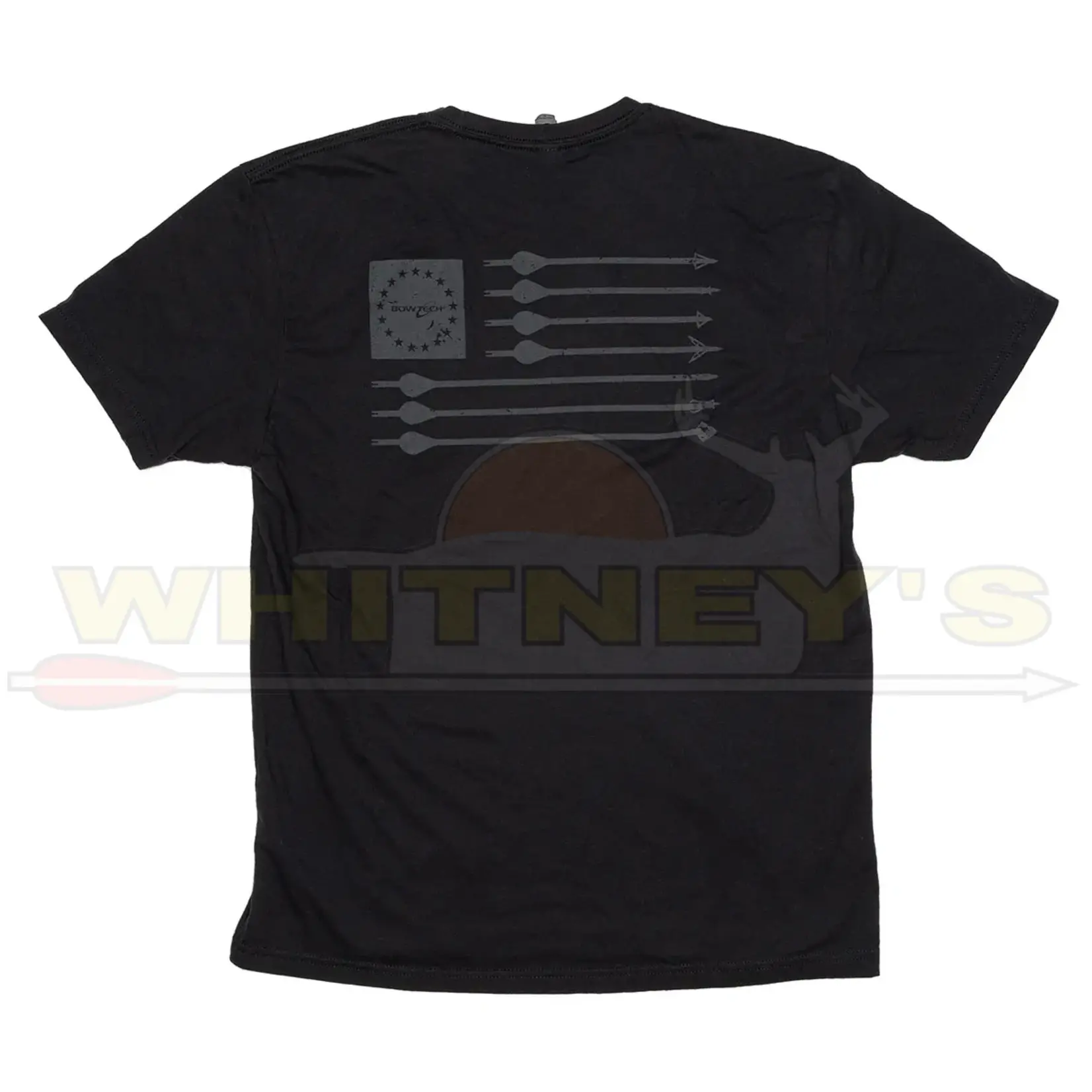 Bowtech Apparel Bowtech Stars and Arrows Tee, Black