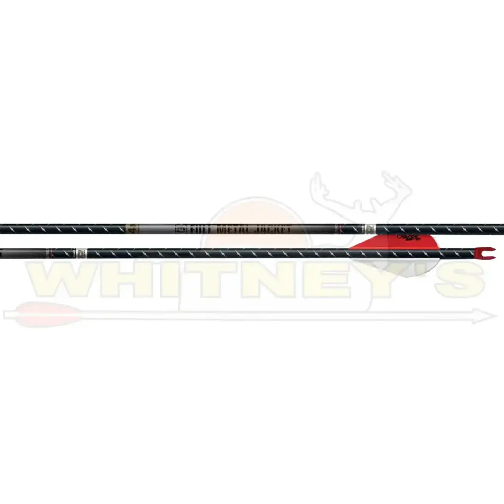EASTON Easton FMJ 4 MM 400 2” Vanes, 6PK