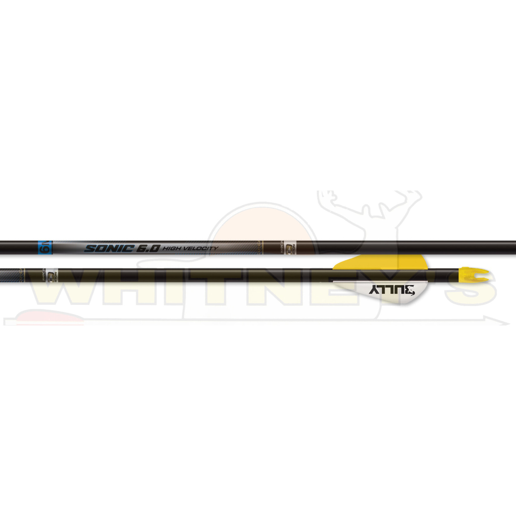 EASTON Easton Archery Sonic 6.0 Match Grade 2" Vanes, 6PK