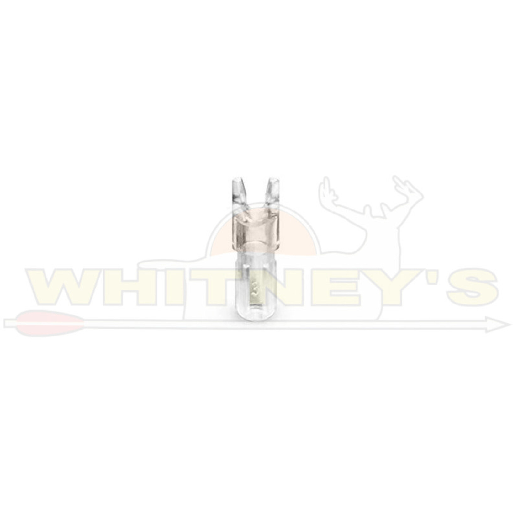 Black Eagle Black Eagle .300 Clear Capture Nocks, Dozen- 352