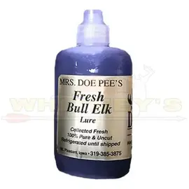 Mrs. Doe Pee Mrs. Doe Pee Fresh Bull Elk Lure, 4oz.