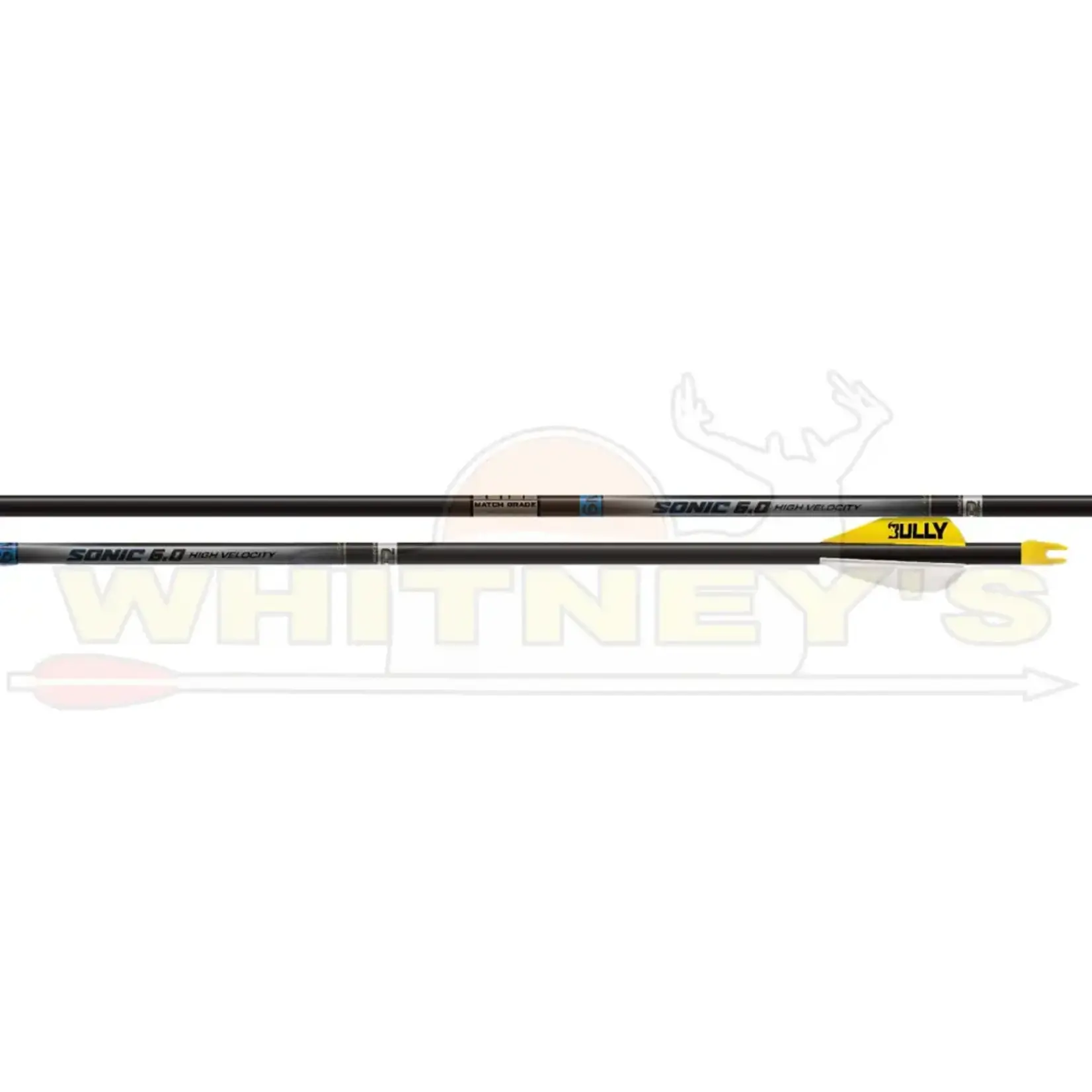EASTON Easton Archery Sonic 6.0 High Velocity 2" Vanes, 6PK