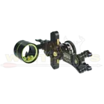 HHA Sports HHA Sports Tetra RYZ 2510 w/.010 2-Pin 1 5/8"Scope Green Top Pin, Yellow Bottom Pin- LEFT HAND