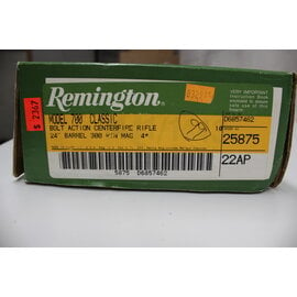 Remington 700 Classic, 300 Win. Mag., Serial # D6857462, NIB