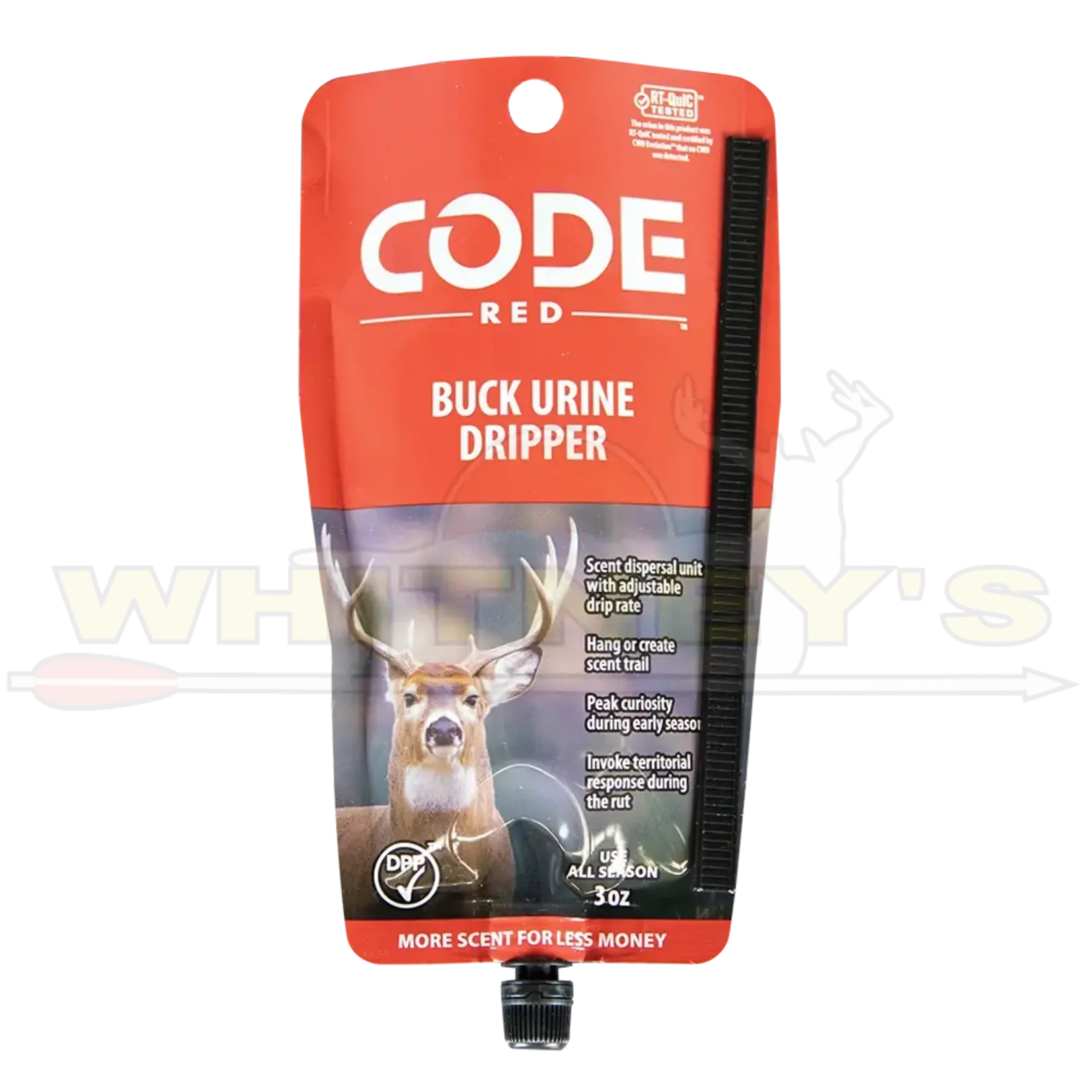 Code Blue, LLC Code Red Scents Buck Urine Dripper- OA1423