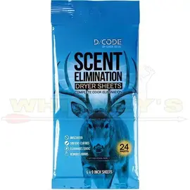 Code Blue Scents Dryer Sheets, 24CT- OA1319